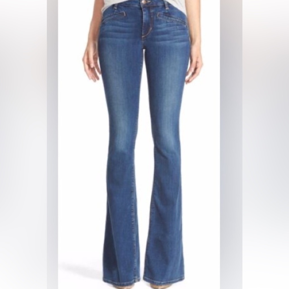 Joe's Jeans Dark Blue Flare Leg Denim